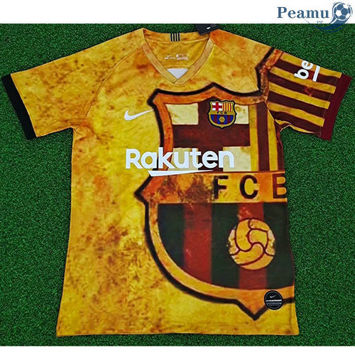 Maglia Calcio Barce Giallo 2020-2021