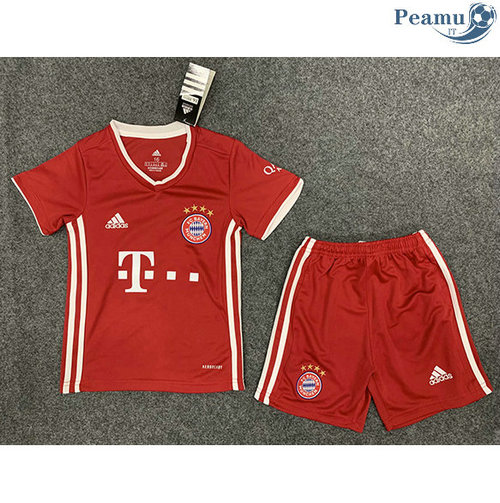 Maglia Calcio Bayern Monaco Bambino Prima 2020-2021