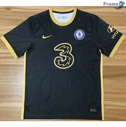 Maglia Calcio Chelsea Nero 2020-2021