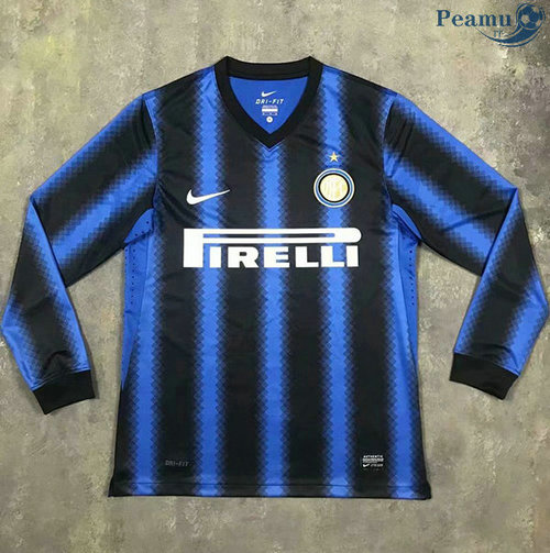Classicoo Maglie Inter Milan Prima Manica lunga 2010-11