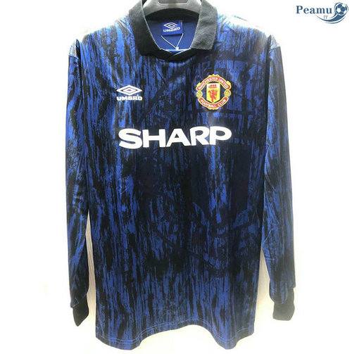 Classicoo Maglie Manchester United Seconda Manica lunga 1993