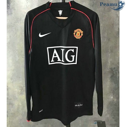 Classicoo Maglie Manchester United Terza Manica lunga 2007-08
