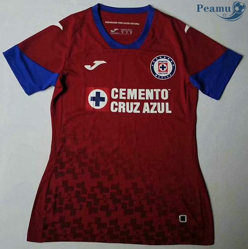 Maglia Calcio Cruz Azul Donna Terza Rosso 2020-2021