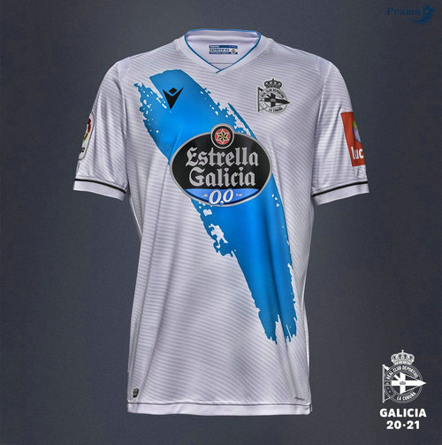 Maglia Calcio Deportivo Coruna Seconda 2020-2021