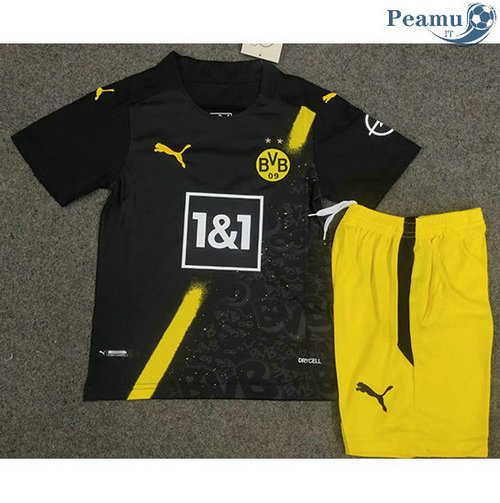 Maglia Calcio Borussia Dortmund Bambino Seconda 2020-2021