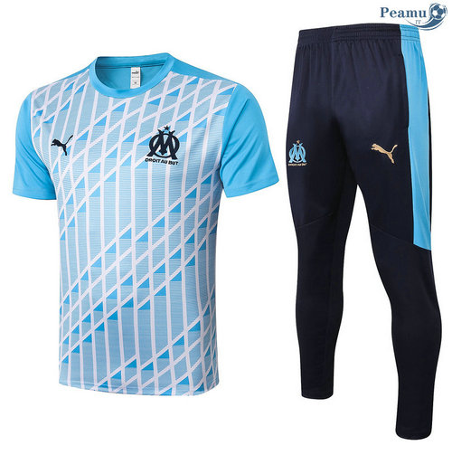 Kit Maglia Formazione Marsiglia Azzurro 2020-2021