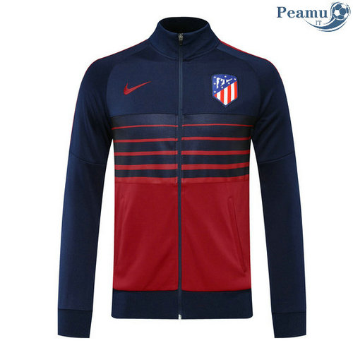 Giacca Calcio Atletico Madrid Blu Navy/Rosso 2020-2021