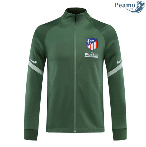 Giacca Calcio Atletico Madrid Verde 2020-2021