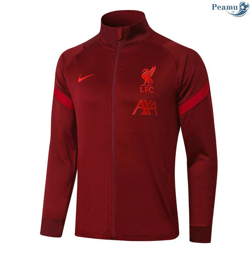 Giacca Calcio Liverpool Rosso 2020-2021