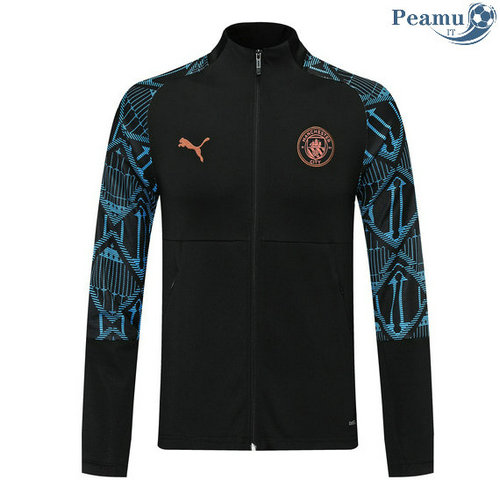 Giacca Calcio Manchester United Nero 2020-2021