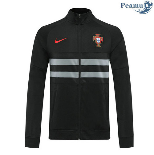 Giacca Calcio Portogallo Nero 2020-2021