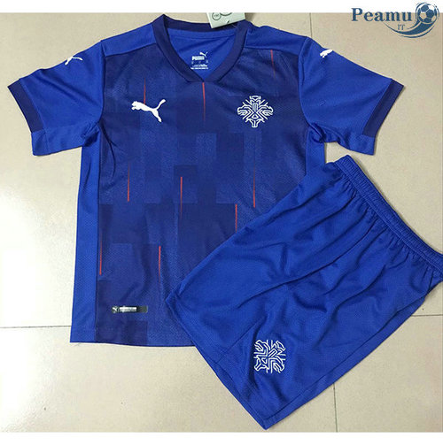 Maglia Calcio Islanda Bambino Prima 2020-2021