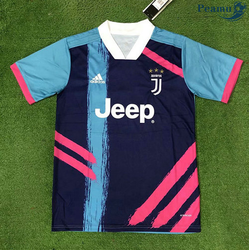 Maglia Calcio Juventus Blu 2020-2021