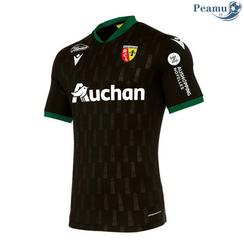 Maglia Calcio Lens Seconda Nero 2020-2021