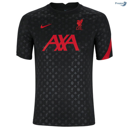 Maglia Calcio Liverpool pre-match Formazione Nero 2020-2021