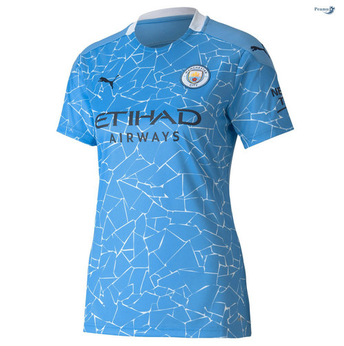 Maglia Calcio Manchester City Prima Donna 2020-2021