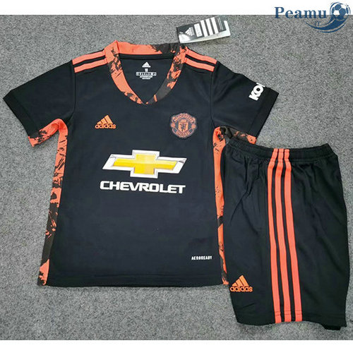 Maglia Calcio Manchester United Bambino Portiere 2020-2021