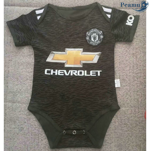 Maglia Calcio Manchester United Bambino piccolo Seconda 2020-2021
