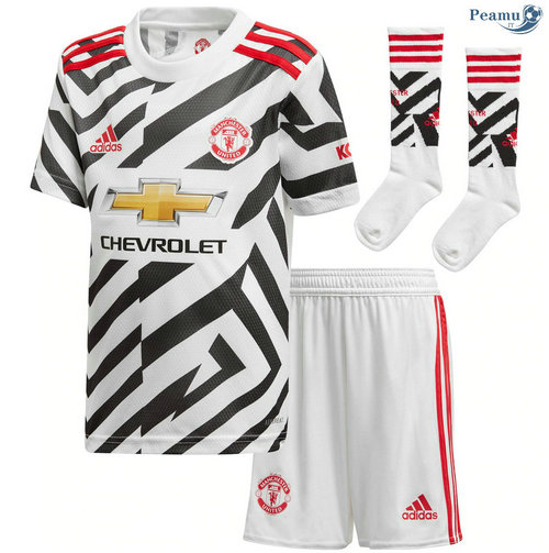Maglia Calcio Manchester United Bambino Terza 2020-2021