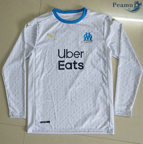 Maglia Calcio Marsiglia Prima Manica lunga 2020-2021