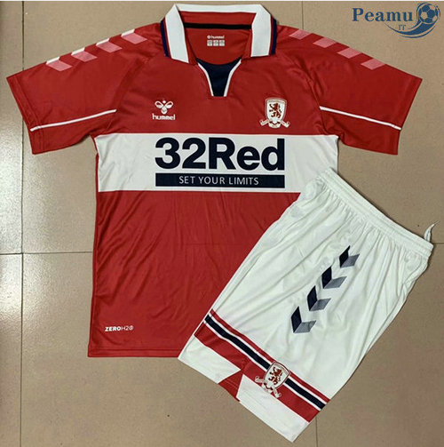 Maglia Calcio Middlesbrough Bambino Prima 2020-2021