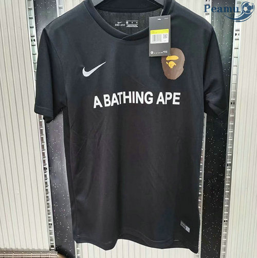 Maglia Calcio PSG Formazione Nero 2020-2021
