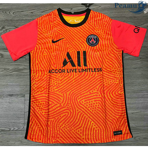 Maglia Calcio PSG Arancia 2020-2021