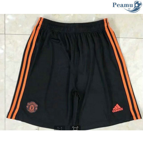 Pantaloncini da calcio Manchester United Arancia 2020-2021