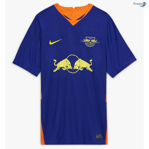 Maglia Calcio RB Leipzig Seconda Blu 2020-2021