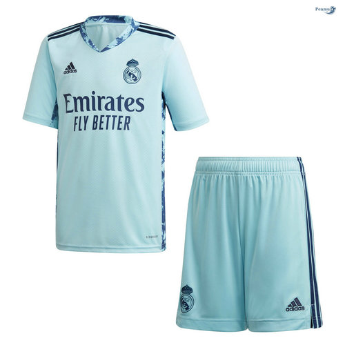 Maglia Calcio Real Madrid Blu Bambino 2020-2021