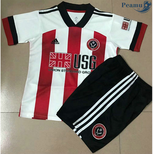 Maglia Calcio Sheffield United Bambino Prima 2020-2021