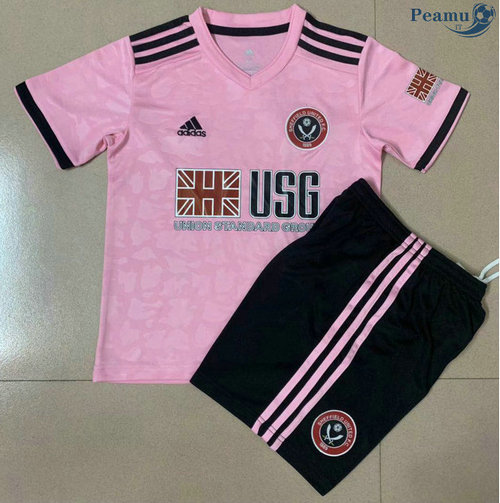 Maglia Calcio Sheffield United Bambino Seconda 2020-2021