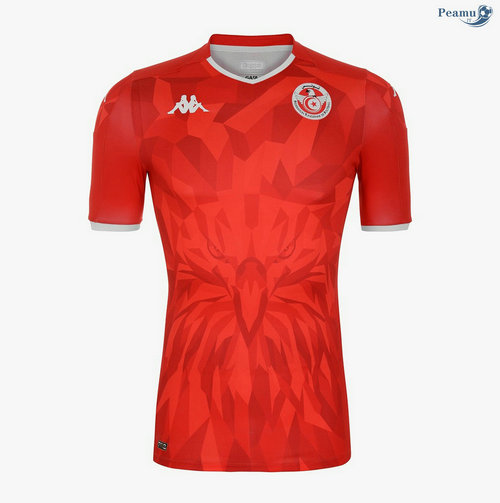 Maglia Calcio Tunisia Seconda Rosso 2020-2021