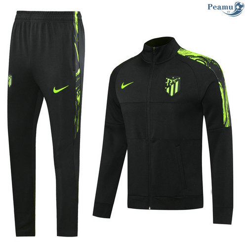 Tuta Calcio - Giacca Atletico Madrid Nero 2020-2021