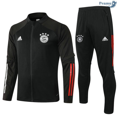 Tuta Calcio - Giacca Bayern Monaco Nero 2020-2021