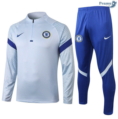 Tuta Calcio Chelsea Grigio chiaro 2020-2021