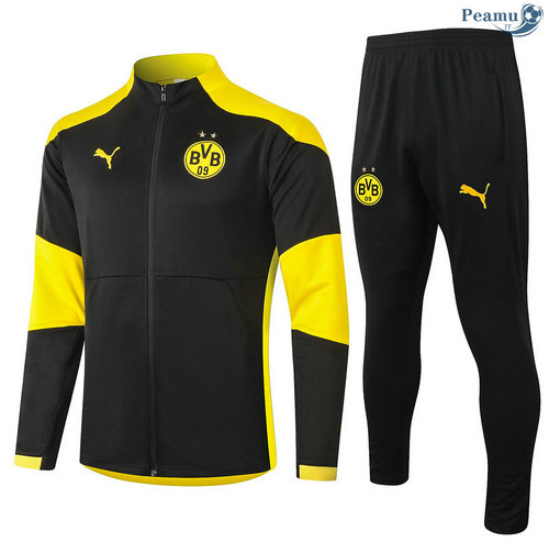 Tuta Calcio - Giacca Borussia Dortmund Nero 2020-2021