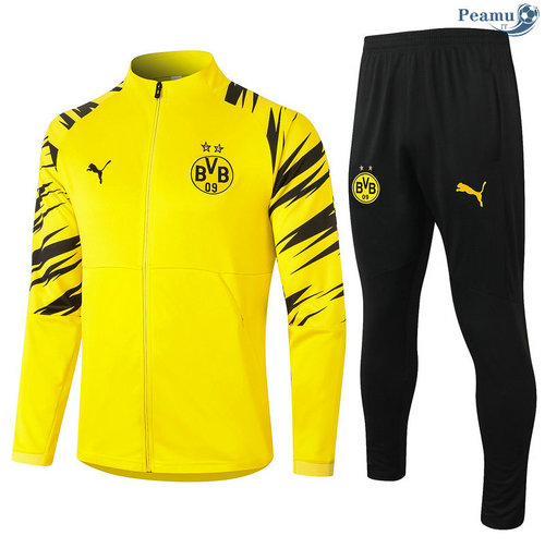 Tuta Calcio - Giacca Borussia Dortmund Giallo 2020-2021