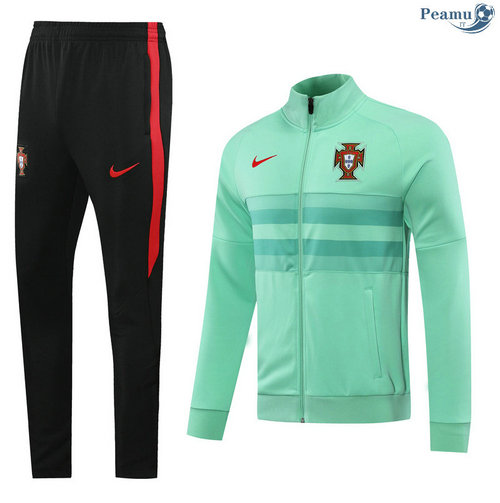 Tuta Calcio - Giacca Portogallo Verde 2020-2021