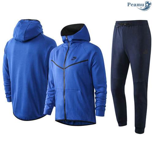 Tuta Calcio - Felpa con cappuccio nike Blu 2020-2021
