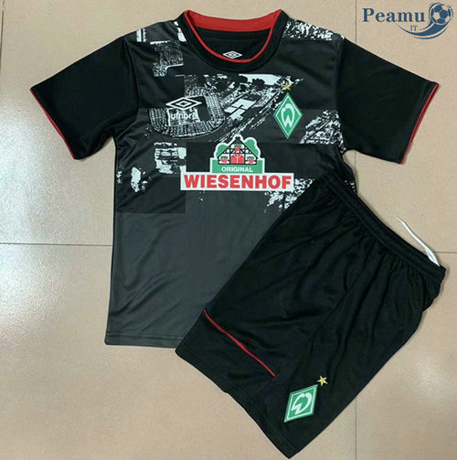 Maglia Calcio Werder Brema Bambino Prima 2020-2021