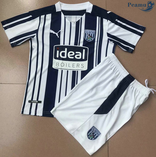Maglia Calcio West Bromwich Bambino Prima 2020-2021