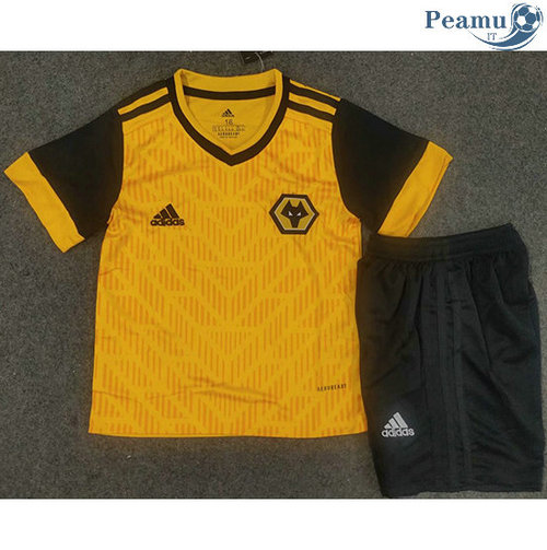 Maglia Calcio Wolverhampton Bambino Prima 2020-2021